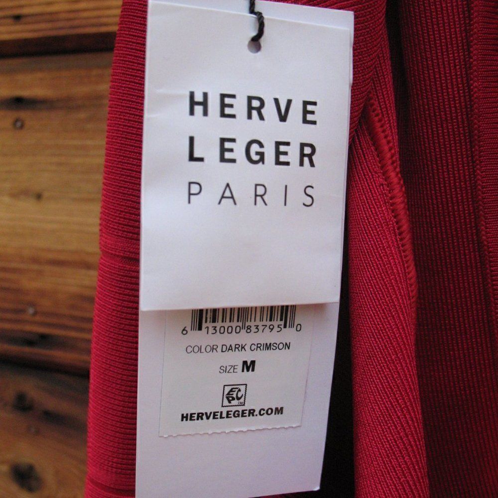 NWT Herve Leger Paris Bandage Dress - Picture 12 of 12